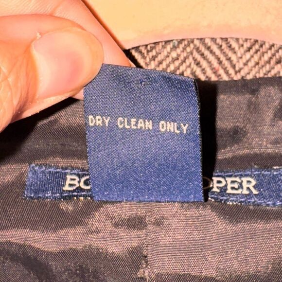 Boston Proper Brown Tweed Look Jacket Size 6 - Picture 4 of 8